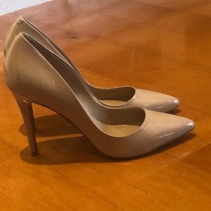 Charles by Charles David Nude Patent Heels 10M